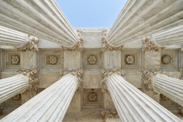 Columnas del Tribunal Supremo de EE.UU.