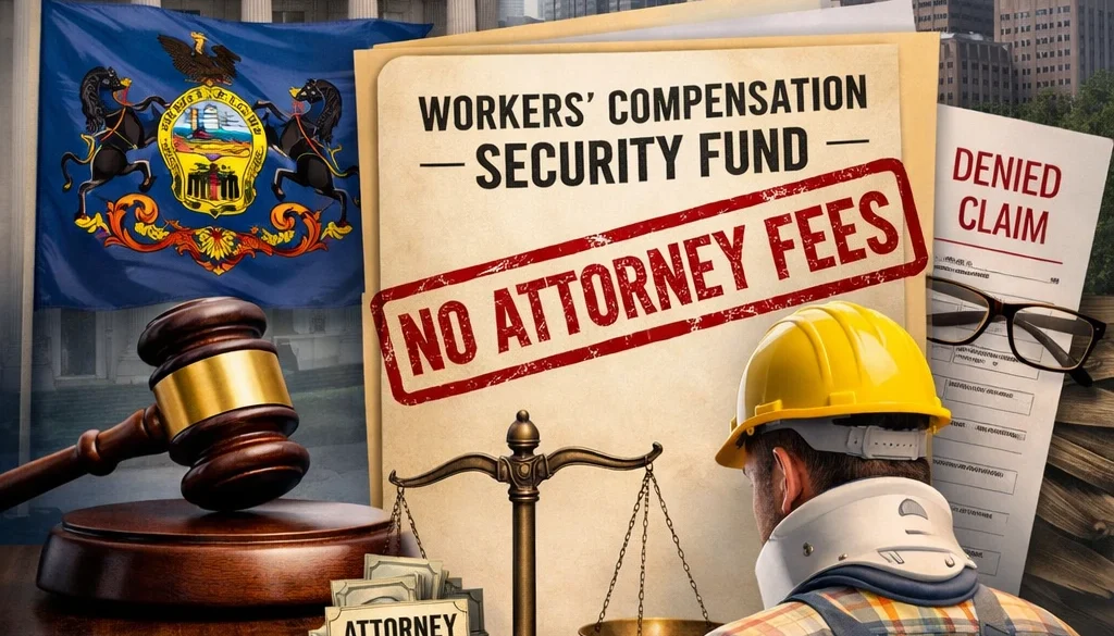 PA Commonwealth Court Rules Security Fund Not Liable for Attorney Fees