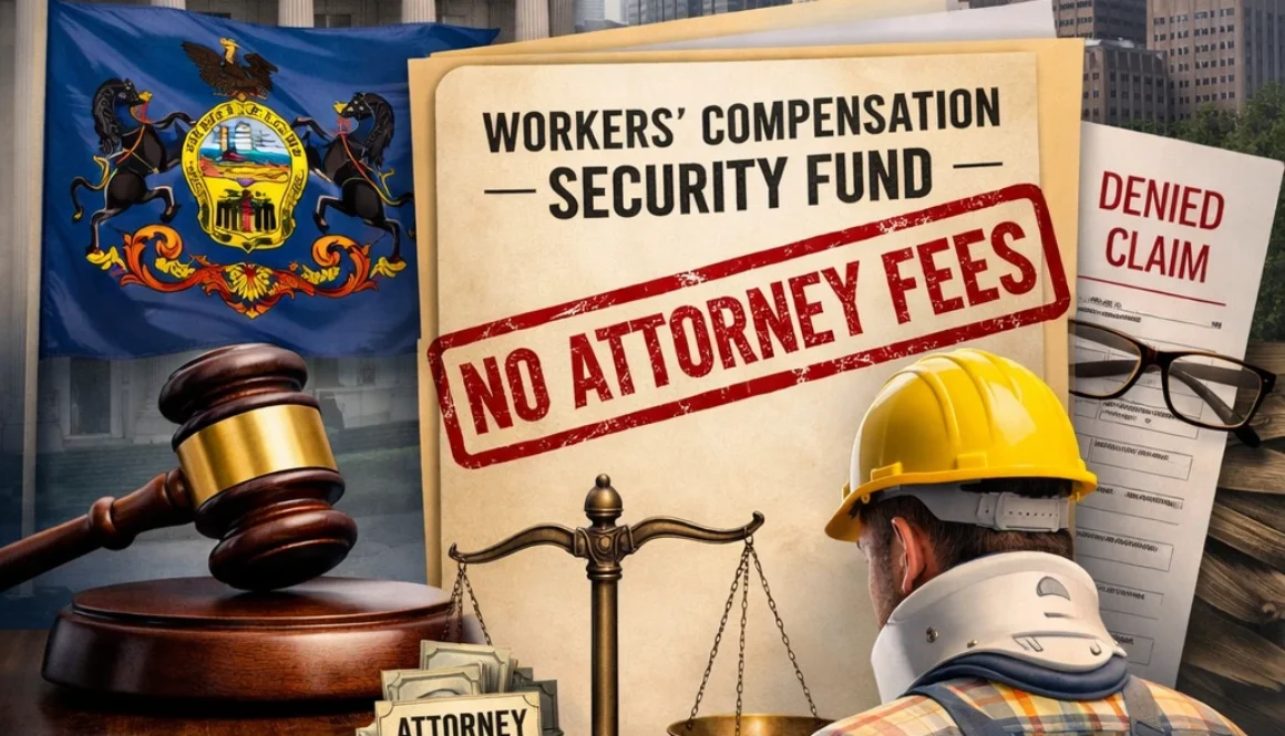 PA Commonwealth Court Rules Security Fund Not Liable for Attorney Fees